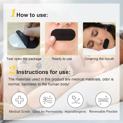 Sleep Sonic Anti-Snore Correctional Mouth Tape ™